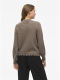 VINIKOLINA O-NECK L/S KNIT TOP - NOOS falcon