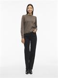 VINIKOLINA O-NECK L/S KNIT TOP - NOOS falcon