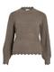 VINIKOLINA O-NECK L/S KNIT TOP - NOOS falcon