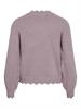 VINIKOLINA O-NECK L/S KNIT TOP - NOOS toadstool