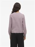 VINIKOLINA O-NECK L/S KNIT TOP - NOOS toadstool