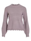 VINIKOLINA O-NECK L/S KNIT TOP - NOOS toadstool
