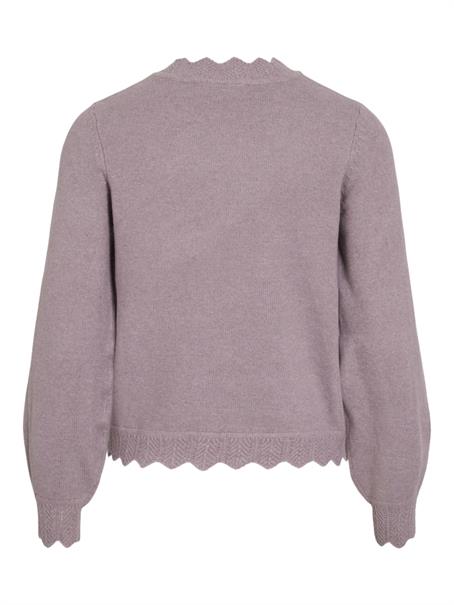 VINIKOLINA O-NECK L/S KNIT TOP - NOOS toadstool