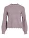 VINIKOLINA O-NECK L/S KNIT TOP - NOOS toadstool