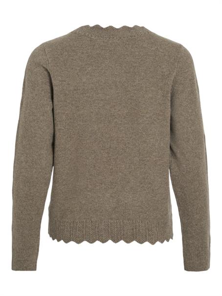 VINIKOLINA V-NECK L/S KNIT CARDIGAN falcon