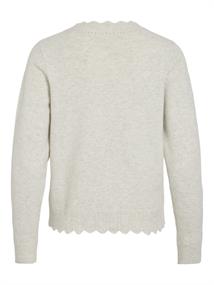 VINIKOLINA V-NECK L/S KNIT CARDIGAN super light natural melan