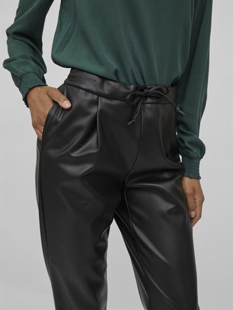 VINILLE RW COATED 7/8 PANTS - NOOS black