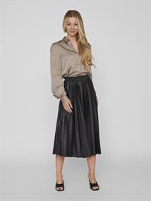 VINITBAN MIDI SKIRT - NOOS black