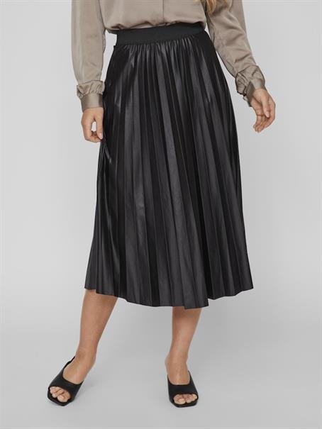 VINITBAN MIDI SKIRT - NOOS black