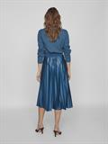 VINITBAN MIDI SKIRT - NOOS moroccan blue