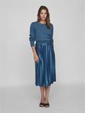VINITBAN MIDI SKIRT - NOOS moroccan blue