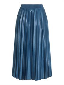 VINITBAN MIDI SKIRT - NOOS moroccan blue