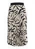 VINITBAN PRINT MIDI SKIRT - NOOS birch6