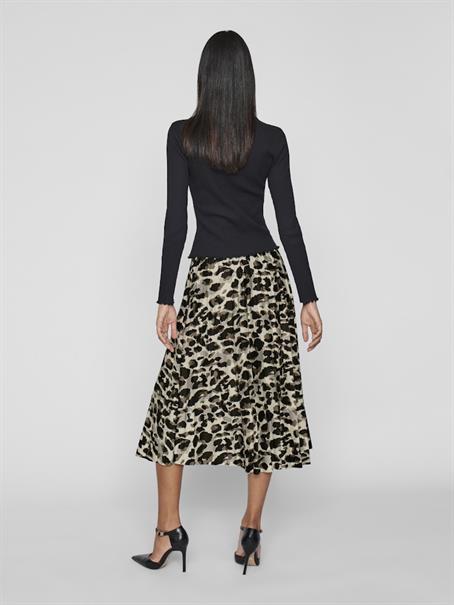 VINITBAN PRINT MIDI SKIRT - NOOS birch7