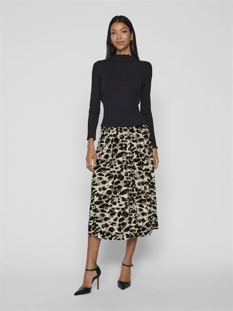 VINITBAN PRINT MIDI SKIRT - NOOS birch7