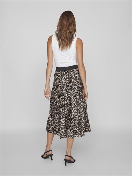 VINITBAN PRINT MIDI SKIRT - NOOS black1