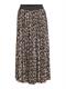 VINITBAN PRINT MIDI SKIRT - NOOS black1
