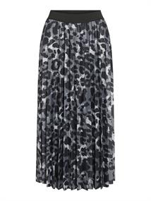 VINITBAN PRINT MIDI SKIRT - NOOS glacier gray