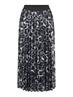 VINITBAN PRINT MIDI SKIRT - NOOS glacier gray