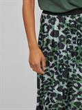 VINITBAN PRINT MIDI SKIRT - NOOS mineral green