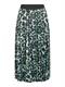 VINITBAN PRINT MIDI SKIRT - NOOS mineral green