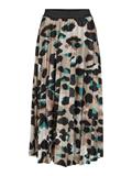VINITBAN PRINT MIDI SKIRT - NOOS ultramarine green