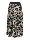 VINITBAN PRINT MIDI SKIRT - NOOS ultramarine green