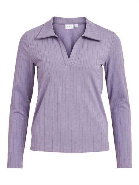 VINOBELLA L/S POLO SHIRT portabella