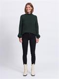 VIOA TURTLENECK L/S KNIT TOP darkest spruce