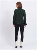 VIOA TURTLENECK L/S KNIT TOP darkest spruce