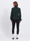 VIOA TURTLENECK L/S KNIT TOP darkest spruce