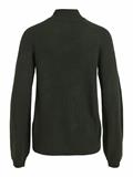 VIOA TURTLENECK L/S KNIT TOP darkest spruce
