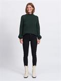 VIOA TURTLENECK L/S KNIT TOP darkest spruce