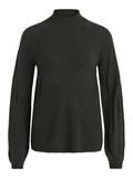 VIOA TURTLENECK L/S KNIT TOP darkest spruce