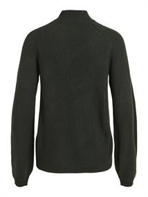 VIOA TURTLENECK L/S KNIT TOP darkest spruce