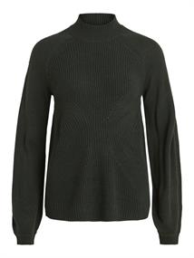 VIOA TURTLENECK L/S KNIT TOP darkest spruce