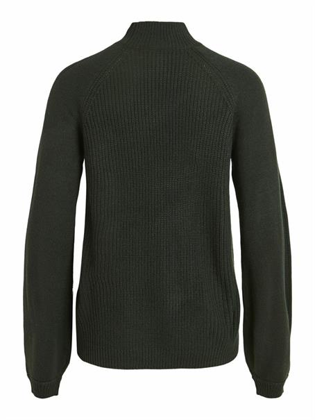 VIOA TURTLENECK L/S KNIT TOP darkest spruce
