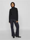 VIOSTRIA ROLLNECK L/S KNIT TOP-NOOS black beauty