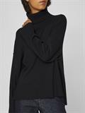 VIOSTRIA ROLLNECK L/S KNIT TOP-NOOS black beauty