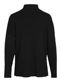VIOSTRIA ROLLNECK L/S KNIT TOP-NOOS black beauty