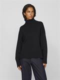 VIOSTRIA ROLLNECK L/S KNIT TOP-NOOS black beauty
