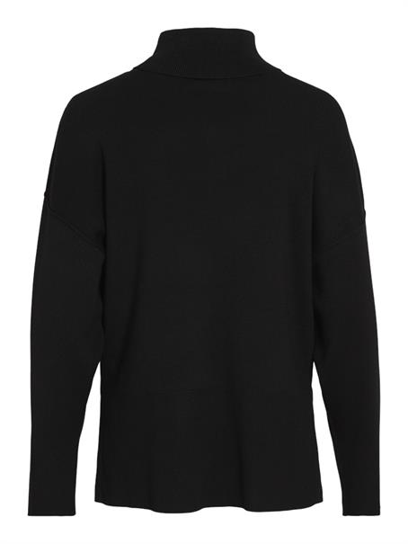 VIOSTRIA ROLLNECK L/S KNIT TOP-NOOS black beauty
