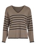 VIOSTRIA V-NECK L/S REV TOP-NOOS fossil