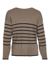 VIOSTRIA V-NECK L/S REV TOP-NOOS fossil