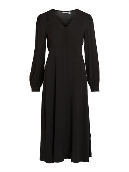 VIPAYA L/S MIDI DRESS/SU - NOOS black1