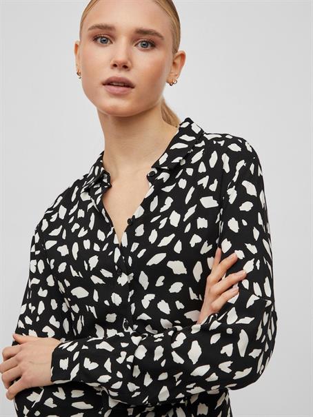 VIPAYA L/S SHIRT DRESS - NOOS black2