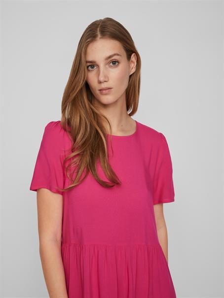 VIPAYA S/S DRESS pink yarrow