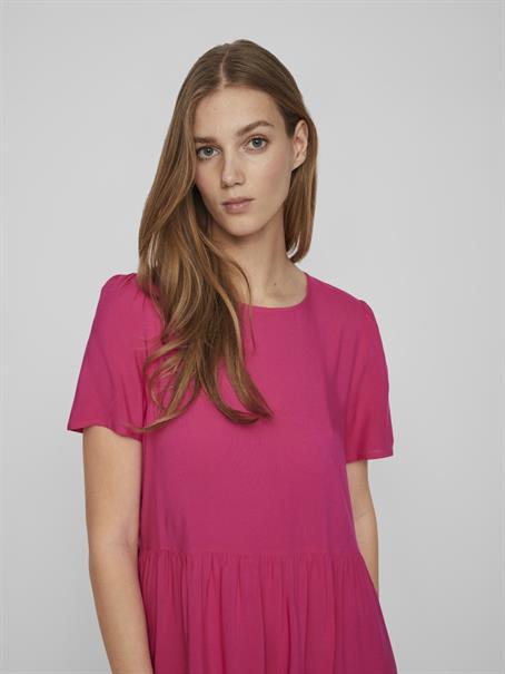 VIPAYA S/S DRESS pink yarrow