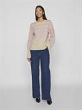 VIPOLANA L/S CREW NECK KNIT TOP natural melange