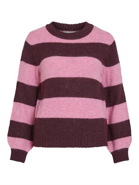 VIPOLANA NEW L/S STRIPE KNIT TOP fig